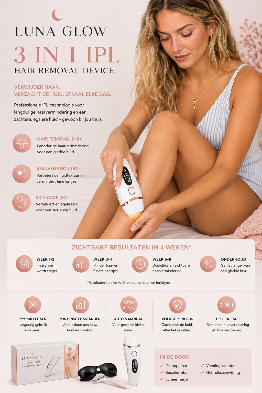 Luna Glow™ IPL Silk Pro