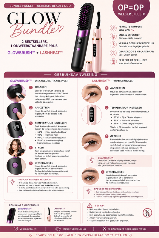 Glow Bundle – GlowBrush™ + LashHeat™