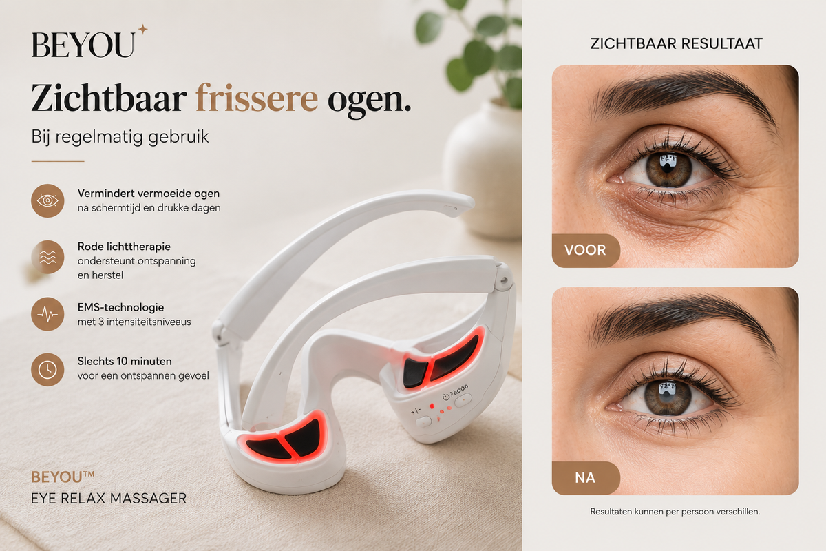 LUNA EYE™ Oogmassager – Ontspanning voor Vermoeide Ogen