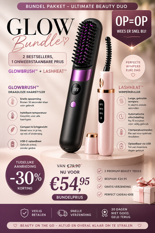 Glow Bundle – GlowBrush™ + LashHeat™