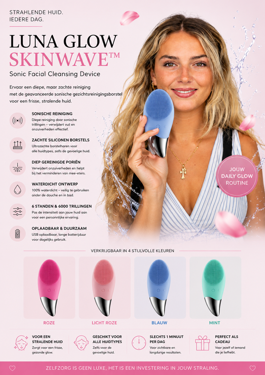 LUNA GLOW SKINWAVE™ – Sonische Gezichtsreiniger