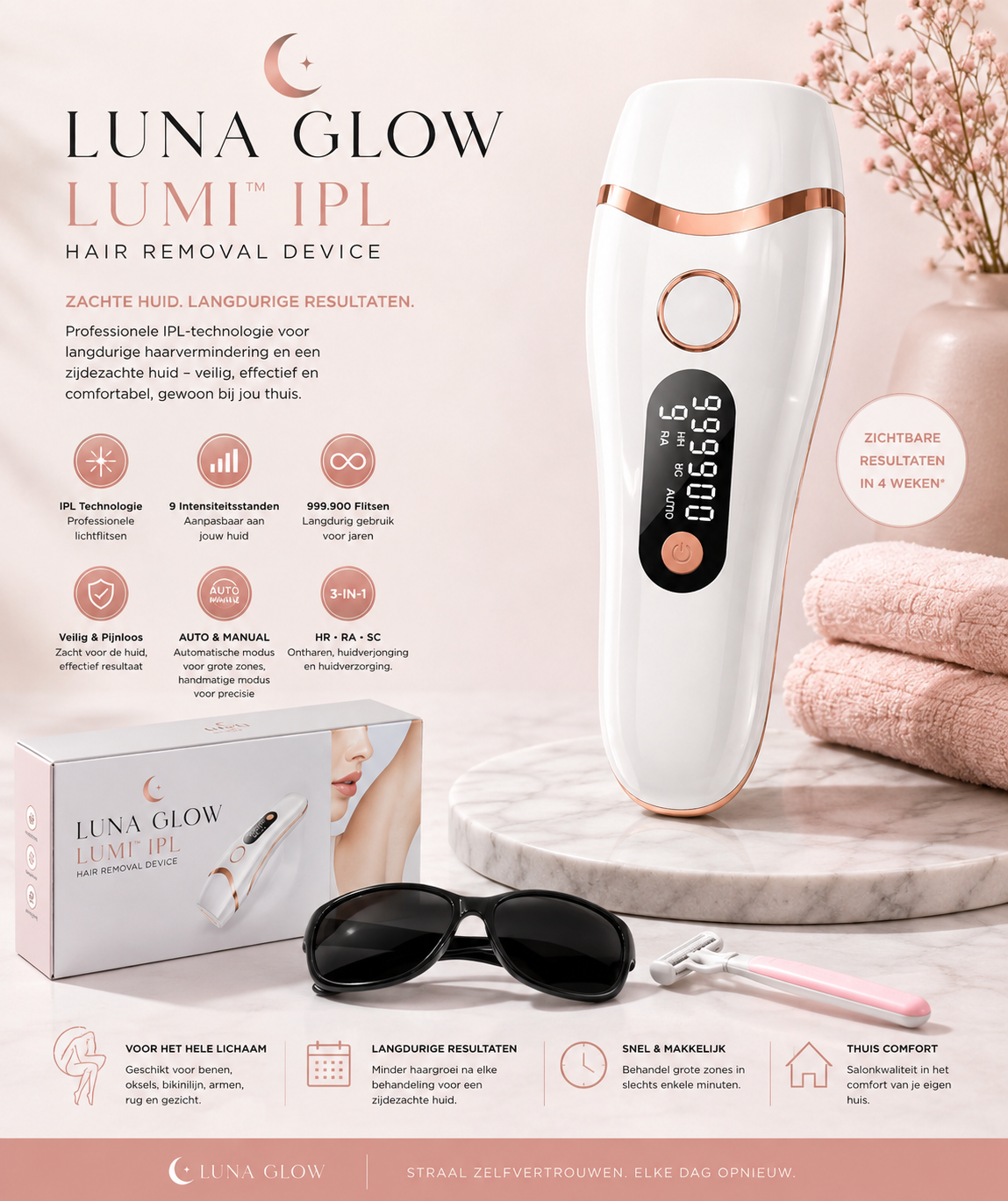 Luna Glow™ IPL Silk Pro